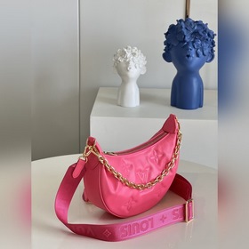 LV  Over The Moon Сумка-луна Сумка под мышку Модель M59915 Розо