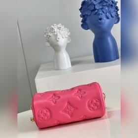 Сумка LV Papillon BB, модель 59826, розовая Сумка Papillon BB им