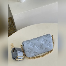 Сумка LV Wallet on Strap Модель M81399 Синяя Эта сумка Wallet o