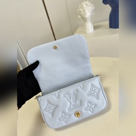 Сумка LV Wallet on Strap Модель M81399 Синяя Эта сумка Wallet o
