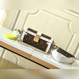 LV Модель M81485 Старая белая сумка серии PAPILLON TRUNK Papillo