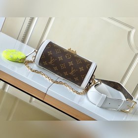 LV Модель M81485 Старая белая сумка серии PAPILLON TRUNK Papillo