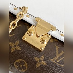 LV Модель M81485 Старая белая сумка серии PAPILLON TRUNK Papillo