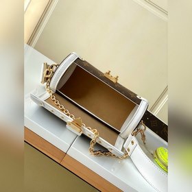 LV Модель M81485 Старая белая сумка серии PAPILLON TRUNK Papillo