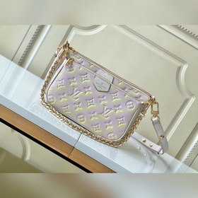 LV  Multi Pochette Accessories Сумка Модель M46093 Розовый  Сер