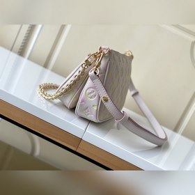 LV  Multi Pochette Accessories Сумка Модель M46093 Розовый  Сер