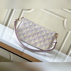 LV  Multi Pochette Accessories Сумка Модель M46093 Розовый  Сер