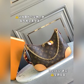 LV Модель M45832 Старая модель Сумка через плечо с цепочкой Кожа