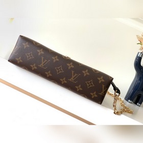 LV Модель M43715 Старая фиолетовая сумка с цепочкой, сумка через 