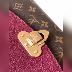 LV Модель M43715 Старая фиолетовая сумка с цепочкой, сумка через 