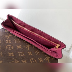 LV Модель M43715 Старая фиолетовая сумка с цепочкой, сумка через 