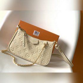 LV Easy Pouch On Strap сумка, модель M81066, молочно-белый  Весе