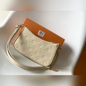 LV Easy Pouch On Strap сумка, модель M81066, молочно-белый  Весе