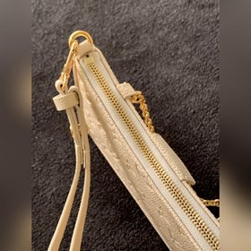 LV Easy Pouch On Strap сумка, модель M81066, молочно-белый  Весе