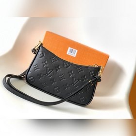 LV Easy Pouch On Strap сумка, модель M80349, черный Весенняя кол