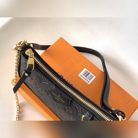 LV Easy Pouch On Strap сумка, модель M80349, черный Весенняя кол
