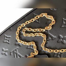 LV Easy Pouch On Strap сумка, модель M80349, черный Весенняя кол