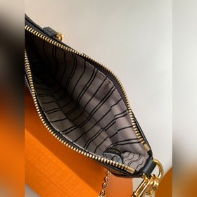 LV Easy Pouch On Strap сумка, модель M80349, черный Весенняя кол
