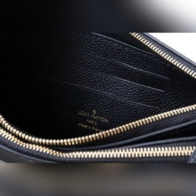 LV Модель M69203 Тиснение Сумка DOUBLE ZIP POCHETTE Сумка Doubl