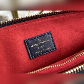 LV Модель M21353 Темно-синяя кожаная сумка с цепочкой COUSSIN Ма