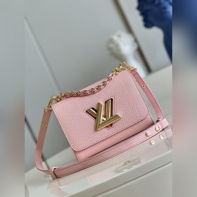 LV Twist маленькая сумка, модель m50332, перламутровый розовый, к