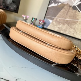 LV  Multi Pochette Accessories Сумка Модель M45777 Коричневый ше