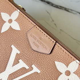 LV  Multi Pochette Accessories Сумка Модель M45777 Коричневый ше