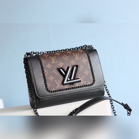 Средняя сумка LV Twist через плечо Средняя сумка Twist с клапаном