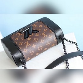 Средняя сумка LV Twist через плечо Средняя сумка Twist с клапаном