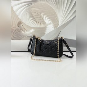 LV Easy Pouch On Strap сумка, модель M80349, черная, сумка через