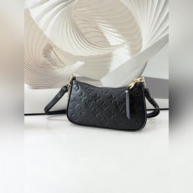 LV Easy Pouch On Strap сумка, модель M80349, черная, сумка через 