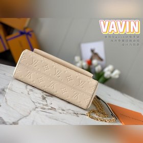 LV VAVIN маленькая сумка, модель M53936, молочно-белый с тиснение