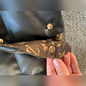 LV Louis Vuitton Осень-зима, новая коллекция женских кожаных пухо