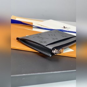 LV Модель M30839 Серый кожаный держатель для карт Изготовлен из 
