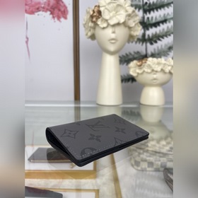 LV модель M63144 серый кожаный кошелек Кожаный кошелек из паруси