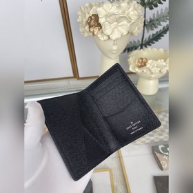 LV модель M63144 серый кожаный кошелек Кожаный кошелек из паруси