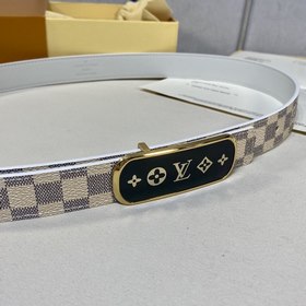 LV MINI MONOGram пояс для женщин Этот ремень изготовлен из класси
