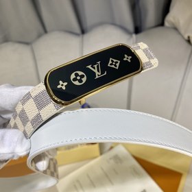 LV MINI MONOGram пояс для женщин Этот ремень изготовлен из класси