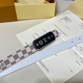 LV MINI MONOGram пояс для женщин Этот ремень изготовлен из класси