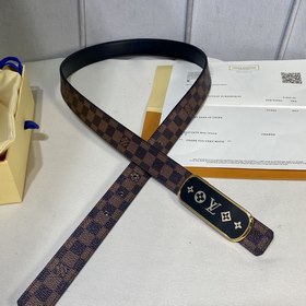 LV MINI MONOGram пояс для женщин Этот ремень изготовлен из класси