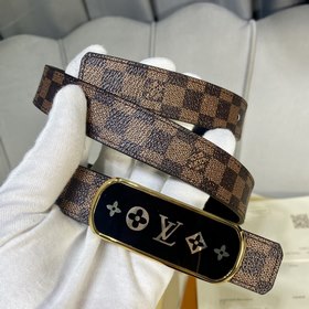 LV MINI MONOGram пояс для женщин Этот ремень изготовлен из класси