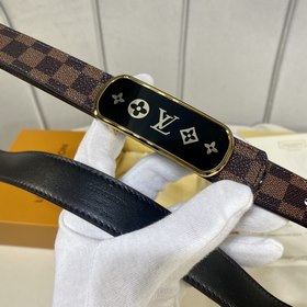 LV MINI MONOGram пояс для женщин Этот ремень изготовлен из класси