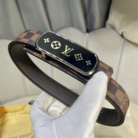 LV MINI MONOGram пояс для женщин Этот ремень изготовлен из класси