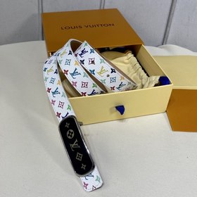 LV MINI MONOGram пояс для женщин Этот ремень изготовлен из класси