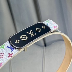LV MINI MONOGram пояс для женщин Этот ремень изготовлен из класси