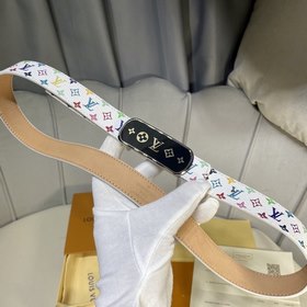 LV MINI MONOGram пояс для женщин Этот ремень изготовлен из класси
