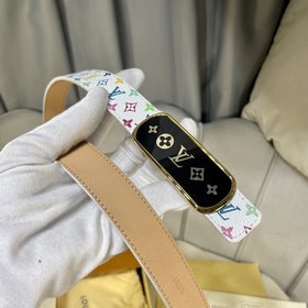LV MINI MONOGram пояс для женщин Этот ремень изготовлен из класси