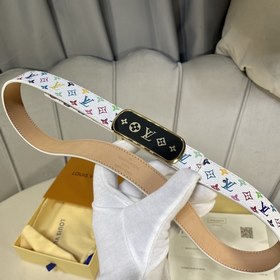 LV MINI MONOGram пояс для женщин Этот ремень изготовлен из класси
