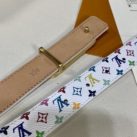 LV MINI MONOGram пояс для женщин Этот ремень изготовлен из класси