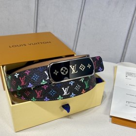 LV MINI MONOGram пояс для женщин Этот ремень изготовлен из класси